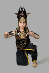 Baahubali Warrior Indian Movie Character with Helmet & Sword Kids & Adults Fancy Dress Costume