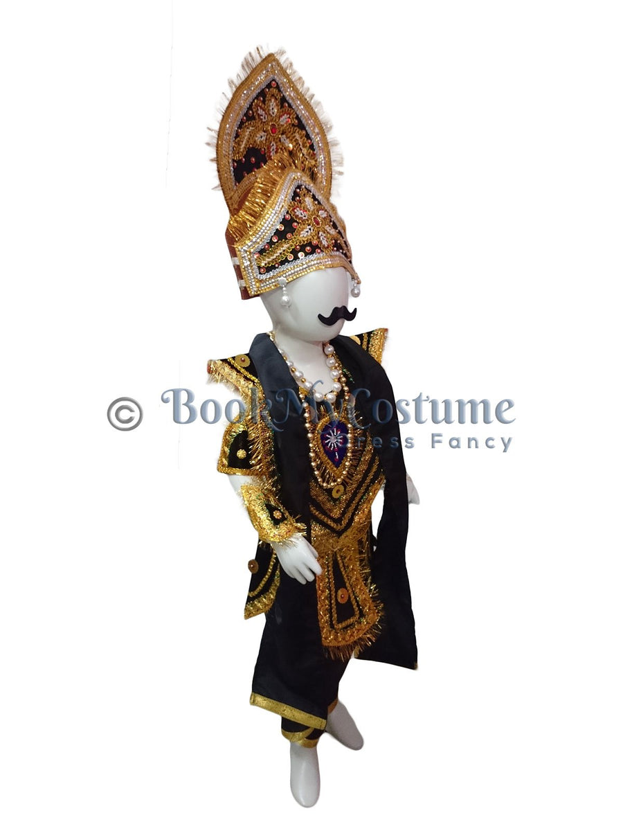 Ravana Lankesh Evil Ramayana Ramlila Kids & Adults Fancy Dress Costume without Sword