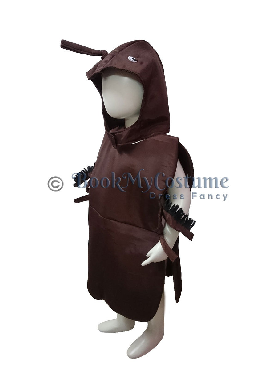 Cockroach Home Animal Insect Kids Fancy Dress Costume