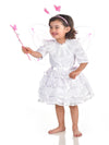 Fairy Angel with Pink Wings Girls Kids Fancy Dress Costume