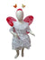 Fairy Angel with Red Wings Girls Kids Fancy Dress Costume