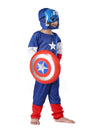 Captain America Marvel Avengers Fancy Dress Costume for Kids - Standard