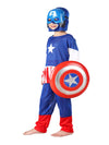 Captain America Marvel Avengers Fancy Dress Costume for Kids - Standard