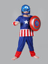 Captain America Marvel Avengers Fancy Dress Costume for Kids - Standard