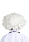 White Old Man Curly Hair Wig Unisex Adult & Kids Fancy Dress Costume Accessory