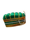 Green Mughal Emperor Ruler Pagdi Indian Turban for Boys and Men