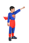 Superman Superhero American Comic Character Kids Fancy Dress Costume - Standard