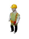 Engineer Civil Construction Worker Community Helper Kids Fancy Dress Costume