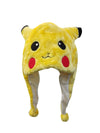 Pikachu Cartoon Hoodie Kids & Adults Fancy Dress Costume Accessory