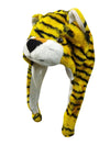 Tiger Animal Hoodie Kids & Adults Fancy Dress Costume Accessory | Standard