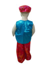 Arabian Boys Belly Western Dance in Blue & Red Kids Costume Community Helper Kids Fancy Dress