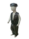 Arabian Boys Belly Western Dance in Grey Costume School Fancy Dress Competition Buy & Rent