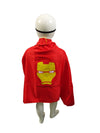 Ironman Superhero Cape  Kids Costume Community Helper Kids Fancy Dress