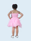 Pink & Black Frock Annual Day Dance Girls Fancy Dress Costume - Premium