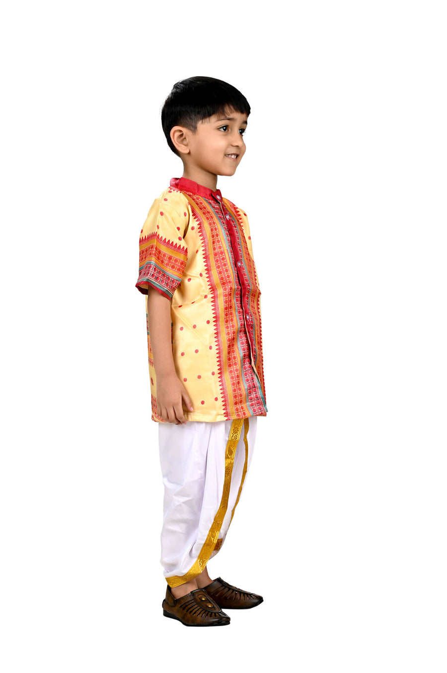 Bihu Dance Boy Assamese Indian State Kids Fancy Dress Costume