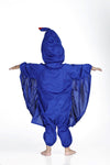 Peacock Blue Jumpsuit Indian National Bird Kids Fancy Dress Costume