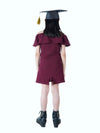 Black Graduate Scholar Cap Graduation Day Kids & Adults Fancy Dress Costume Accessory