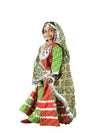 Rajasthani Girl With Traditional Jewellery Indian State Fancy Dress Costume For Girls And Females