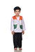 Patriotic Dance Tricolour Jacket Black Trousers Kids Fancy Dress Costume