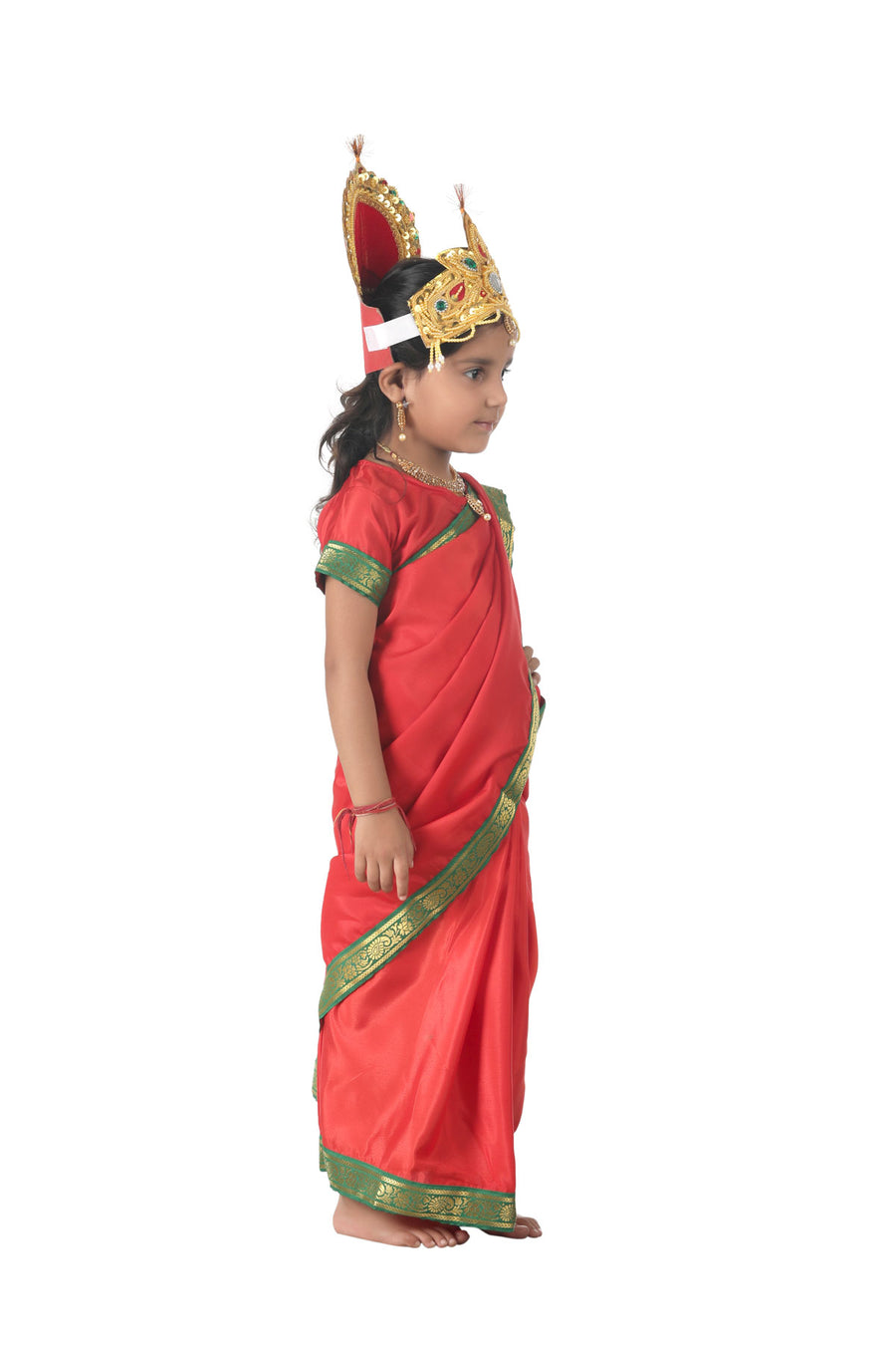 Lakshmi Mata Hindu Goddess Girls and Women Fancy Dress Costume