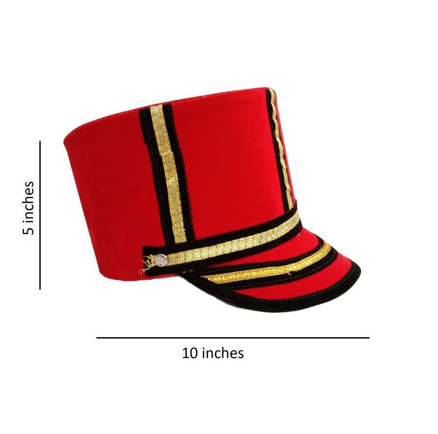 British Soldier Mangal Pandey Sepoy Hat Fancy Dress Costume Accessories