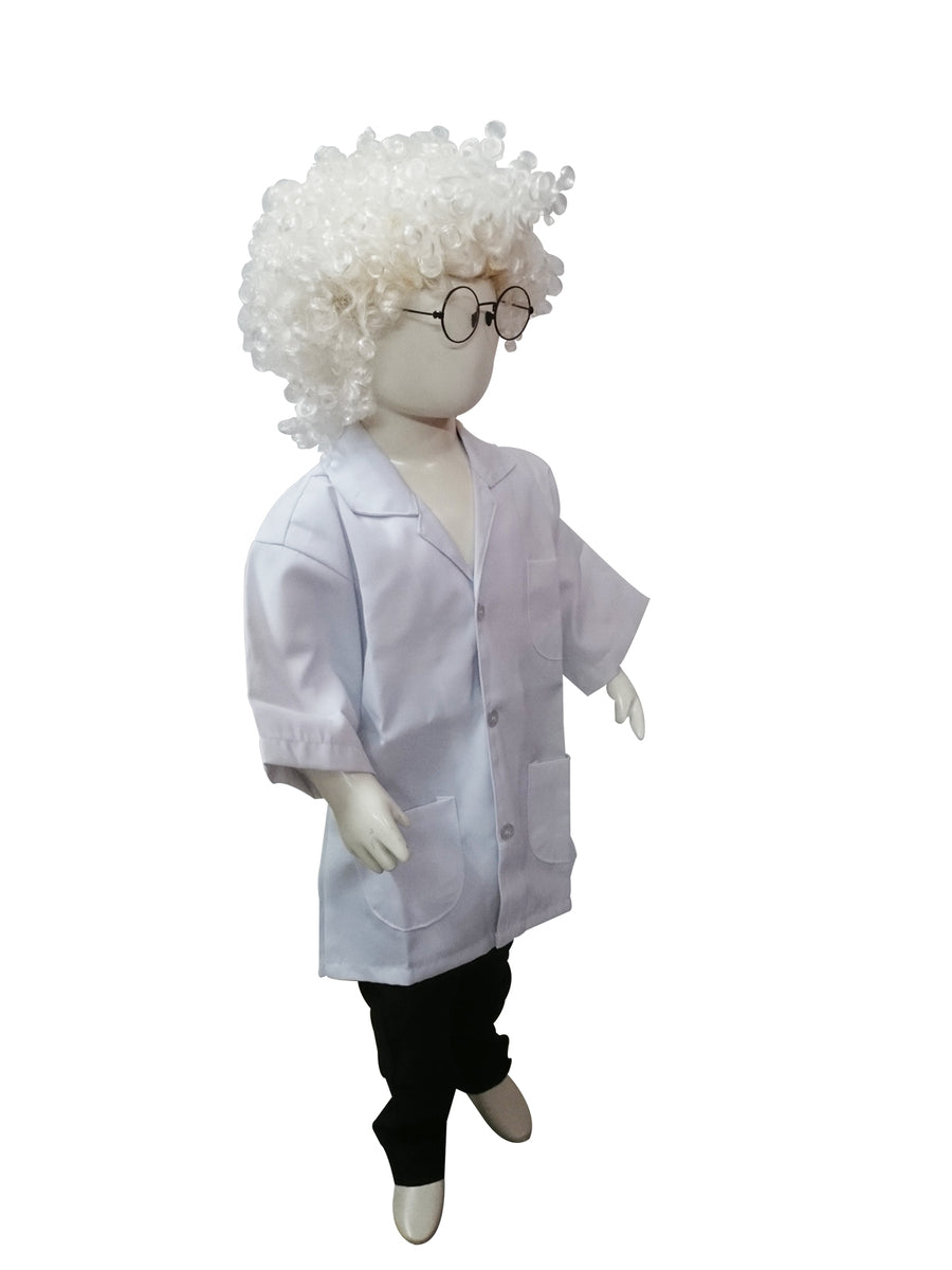 Scientist Einstein Noble Prize Winner Kids Fancy Dress Costume