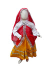 Haryana State Traditional Thel Costume for Girls and Women