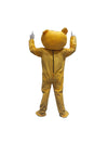 Buy Funny Yellow Prank Bear Mascot Costume For Instagram Youtube Videos Making & Events | Adults | Full Size