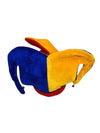 Rainbow Jester Clown Joker Hat For Adults Fancy Dress Costume Accessories