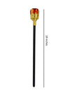 Royal Medieval King Queen Scepter Wand Fancy Dress Costume Accessories | Halloween Theme | 18 inches