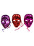 Pack of 3 - Masquerade Ball Carnival Masks Fancy Dress Costume Accessories