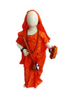 Meera Mirabai Krishna Lover and Devotee Kids Fancy Dress Costume for Girls & Women