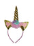 BookMyCostume Golden Unicorn Girls Head Band Kids Fancy Dress Costume Accessory