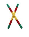 Multicolor Dandiya Sticks Navratri Garba Dress Accessory for Kids & Adults