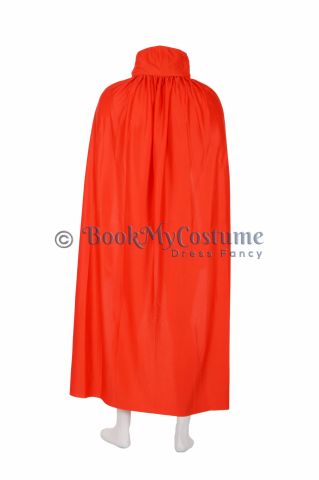 Red Vampire Cloak Cape Halloween Costume